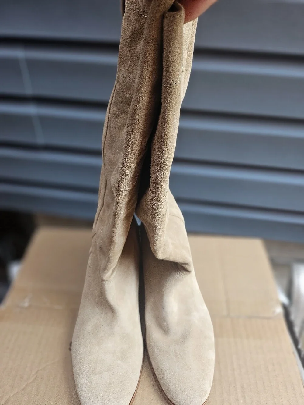 Veronica Beard suede boots